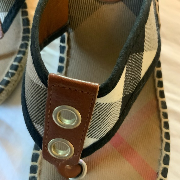 Burberry Wedge Sandals - Picture 3 of 12